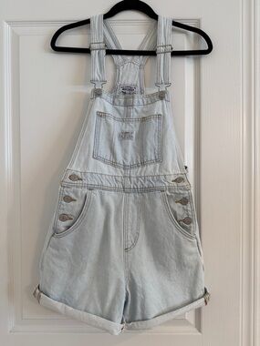 Levi's Light Blue Denim Overalls XS